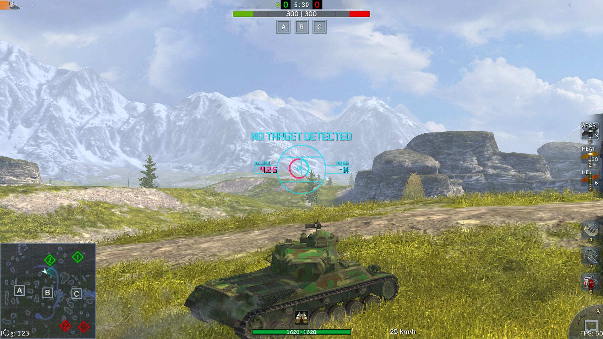 how do i get my fps in world of tanks blitz for pc